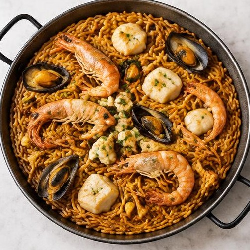 Fideuá de pescado