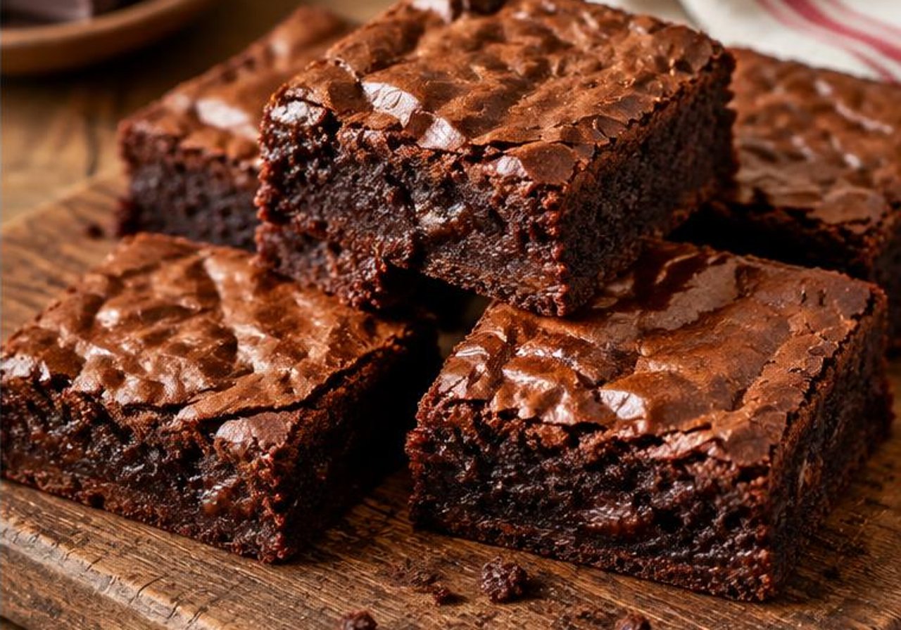 Brownie de chocolate casero